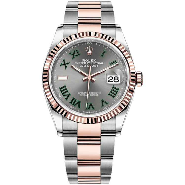 Rolex Datejust Grey Two-Tone 36mm