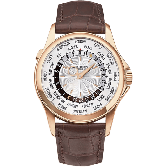 Patek Philippe Complications Silver Leather 39.5mm