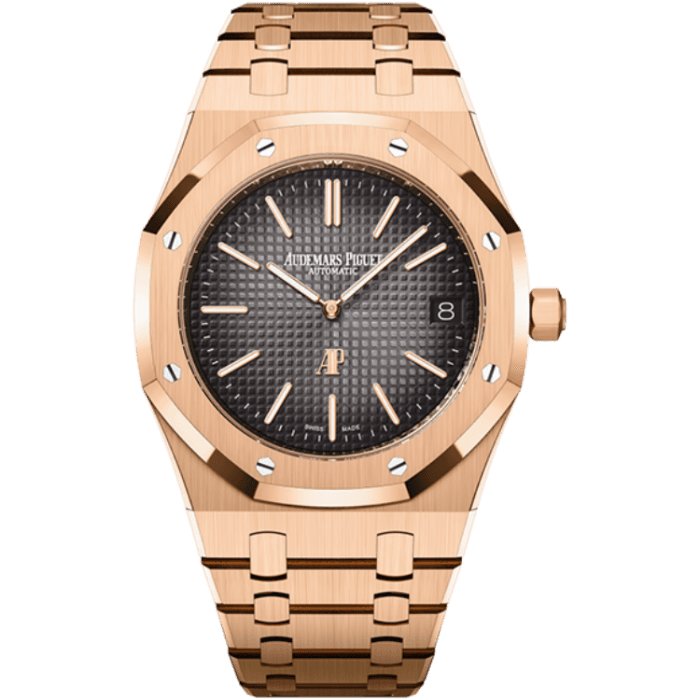 Audemars Piguet Royal Oak Jumbo Ultra Thin Grey Rose Gold 39mm