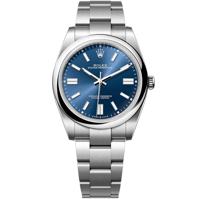 Rolex Oyster Perpetual Blue Steel 41mm