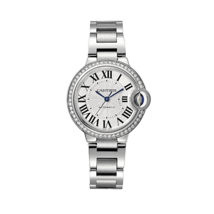 Cartier Ballon Bleu Small White Steel 33mm