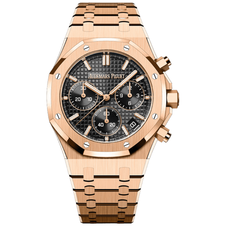 Audemars Piguet Royal Oak Chronograph Black Rose Gold 41mm
