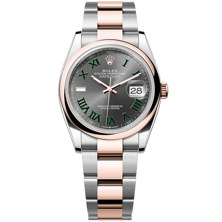 Rolex Datejust Grey Two-Tone 36mm