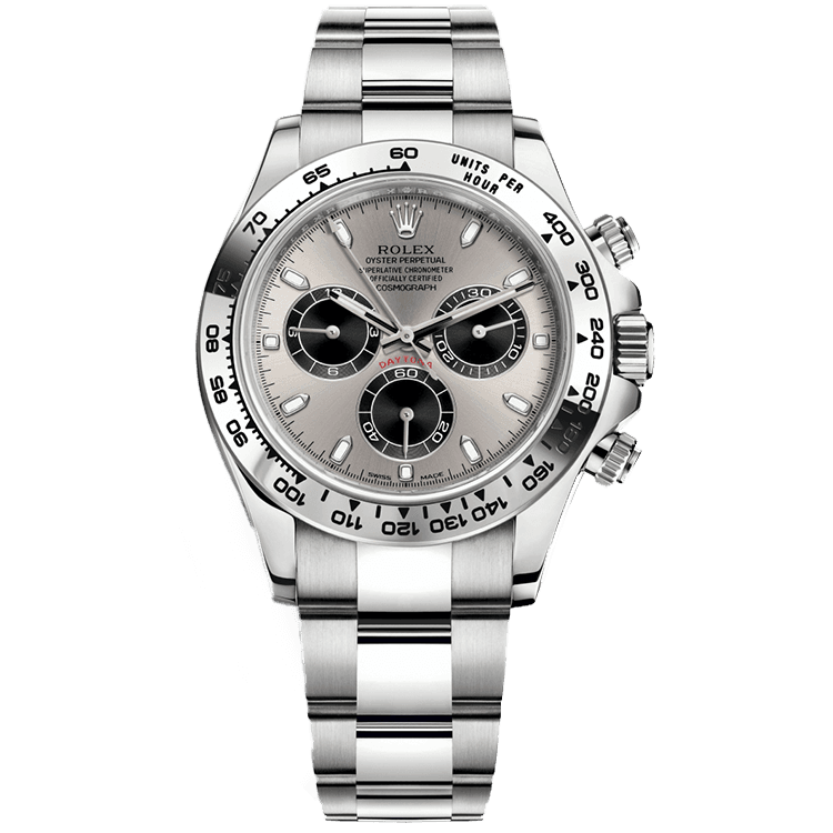 Rolex Daytona Silver White Gold 40mm
