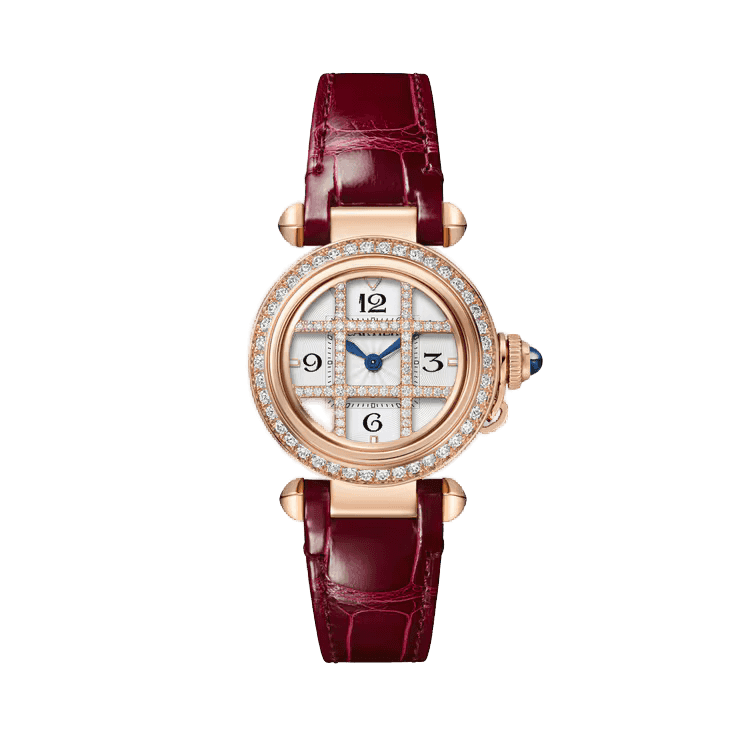 Cartier Pasha White Leather 30mm