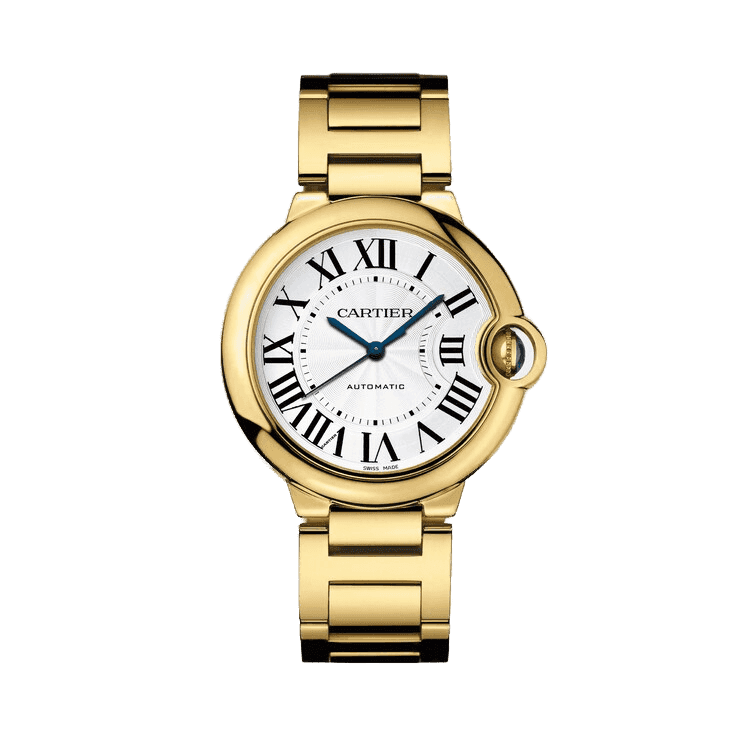 Cartier Ballon Bleu Medium White Yellow Gold 36mm
