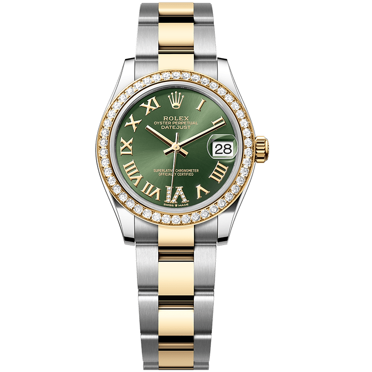Rolex Datejust Green Two-Tone 31mm