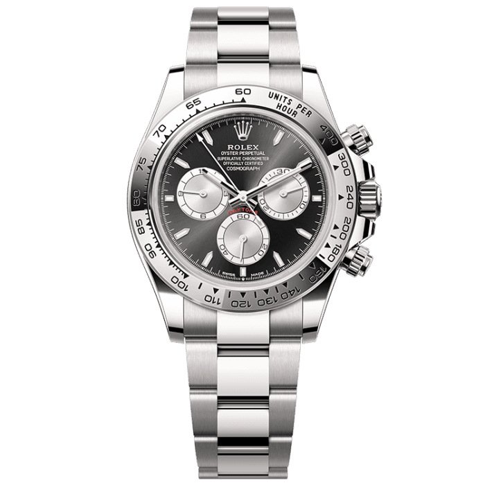Rolex Daytona Black White Gold 40mm