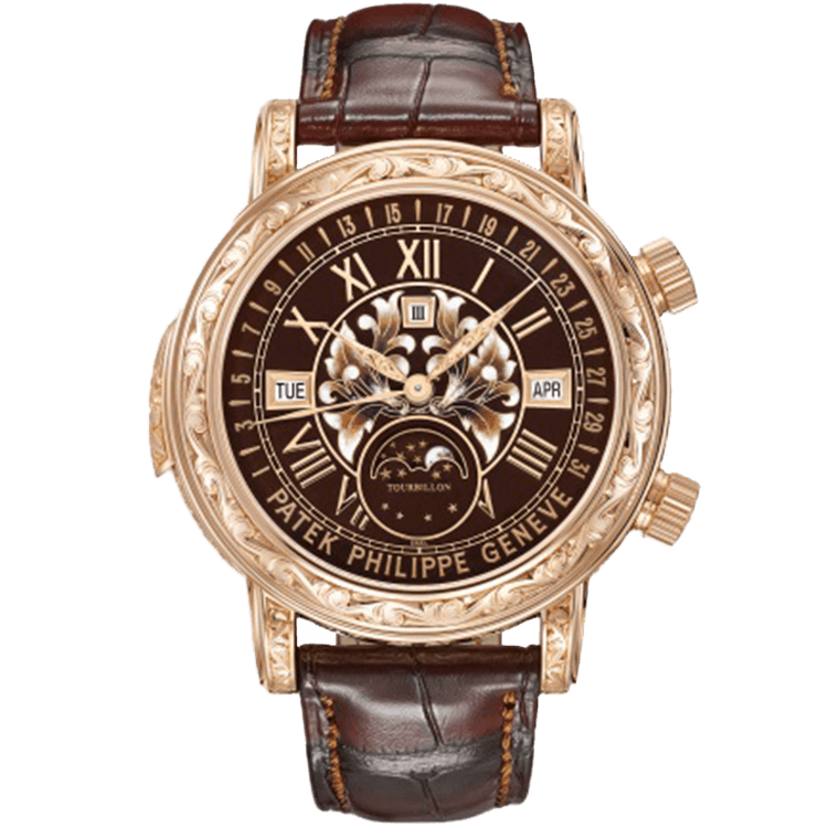 Patek Philippe Grand Complications Chocolate Leather 44mm