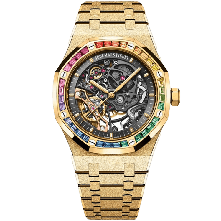 Audemars Piguet Royal Oak Frosted Skeleton Yellow Gold 41mm