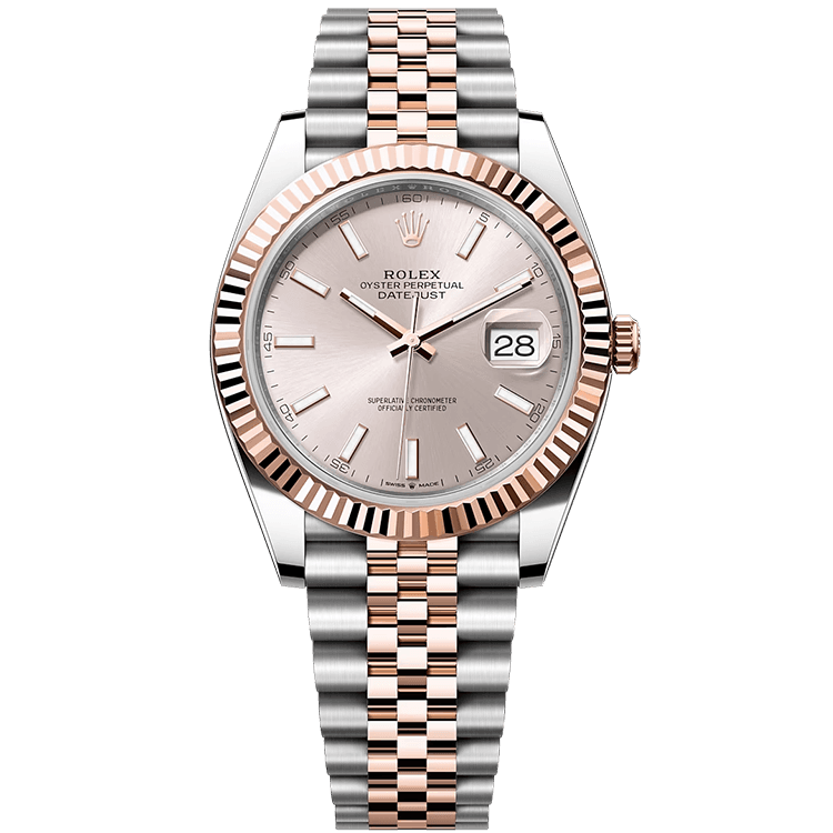 Rolex Datejust Rose Gold Two-Tone 41mm