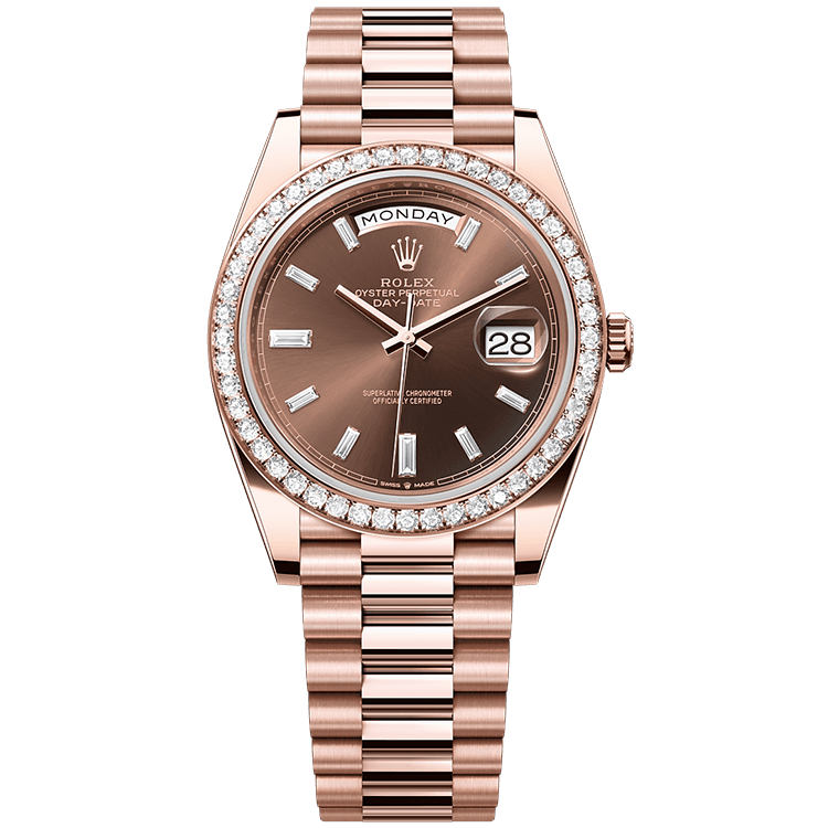 Rolex Day-Date Chocolate Rose Gold 40mm