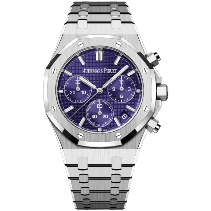 Audemars Piguet Royal Oak Chronograph Purple White Gold 41mm