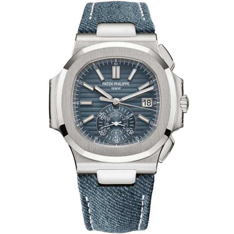 Patek Philippe Nautilus Blue White Gold 40.5mm