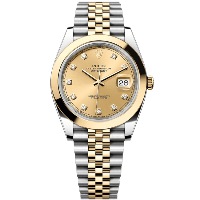 Rolex Datejust Champagne Two-Tone 41mm