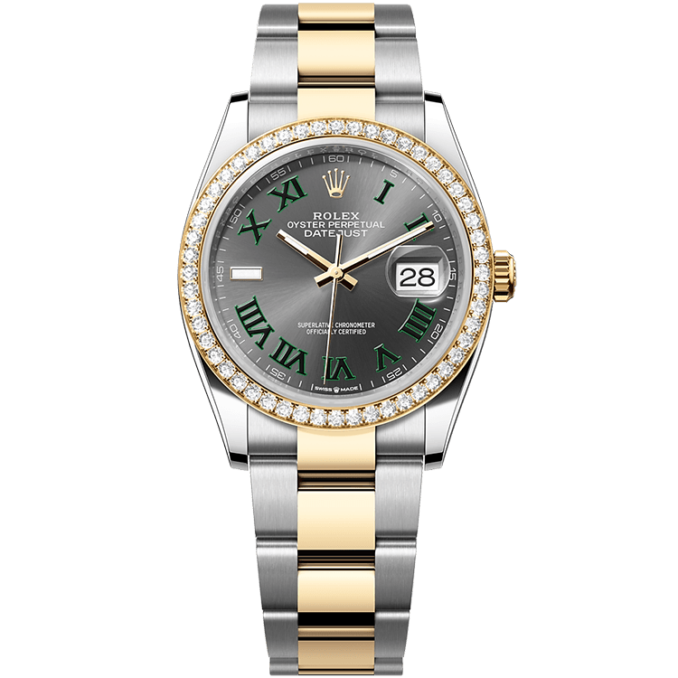 Rolex Datejust Grey Two-Tone 36mm