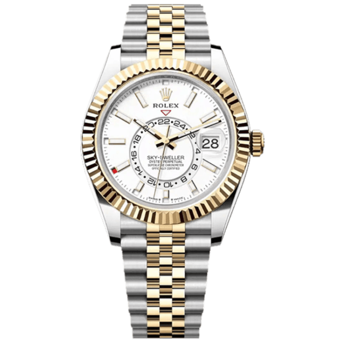 Rolex Sky-Dweller White Two-Tone 42mm