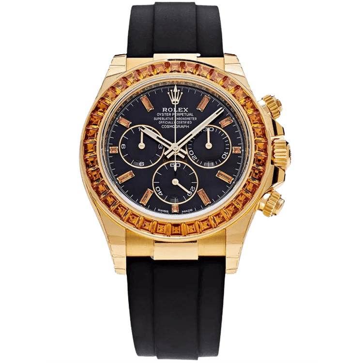 Rolex Daytona Black Rubber 40mm