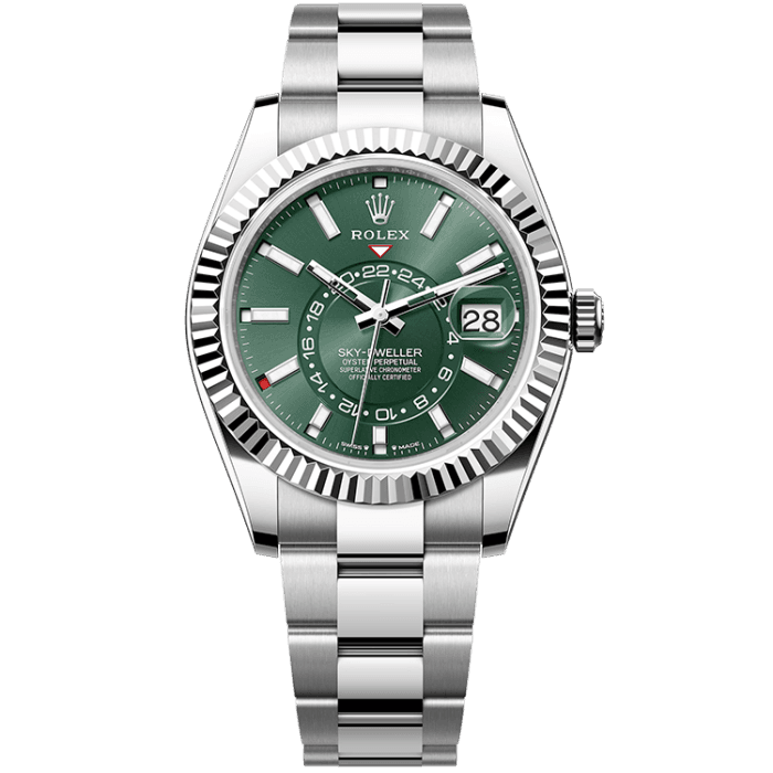 Rolex Sky-Dweller Green Steel 42mm