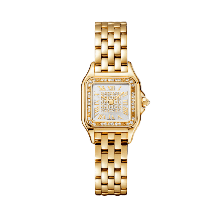 Cartier Panthère Small Silver Yellow Gold 22mm