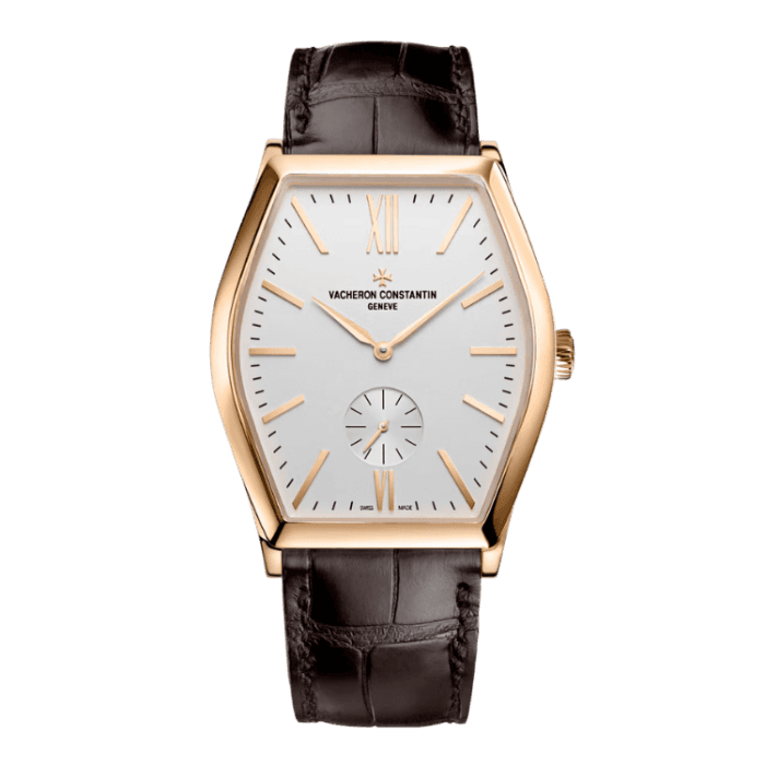 Vacheron Constantin Malte Silver Alligator Leather 36.7mm