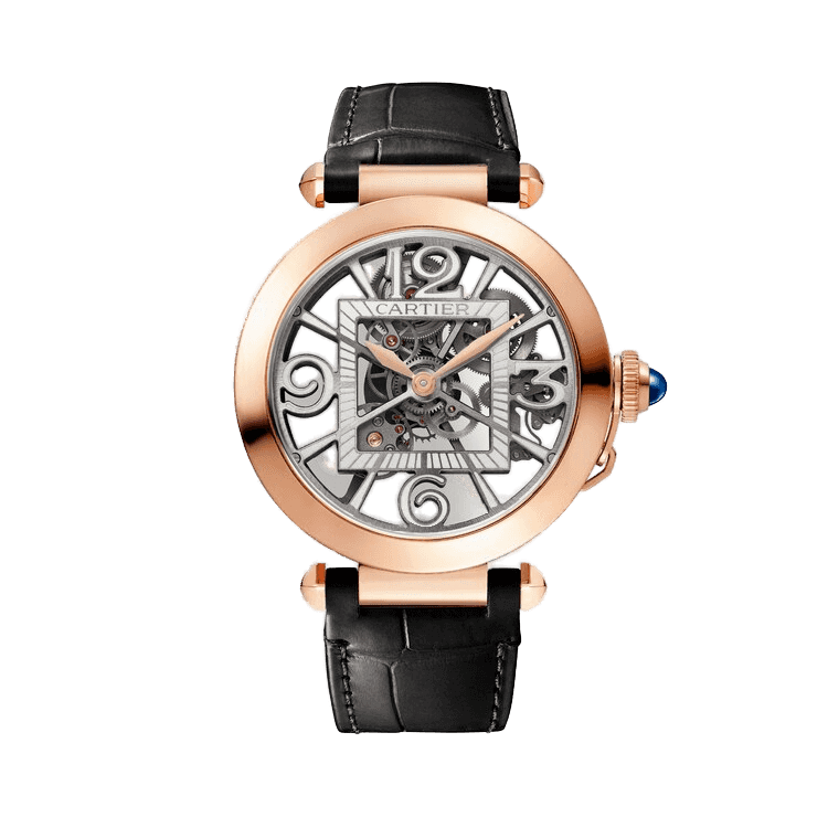 Cartier Pasha Skeleton Leather 41mm