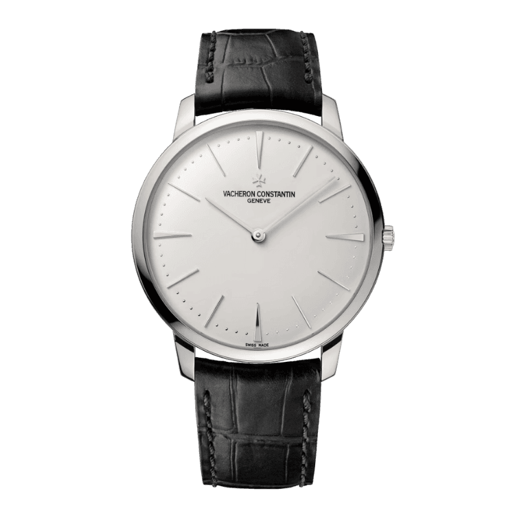 Vacheron Constantin Patrimony Silver Alligator Leather 40mm