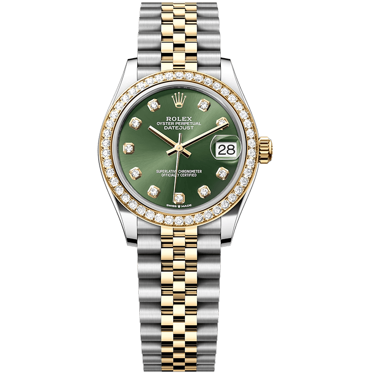 Rolex Datejust Green Two-Tone 31mm