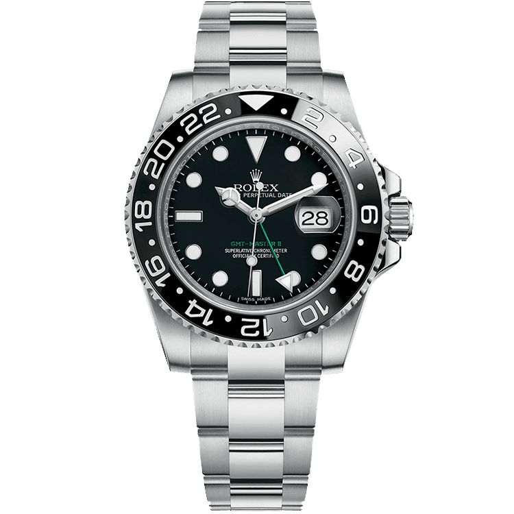 Rolex GMT-Master II Black Steel 40mm