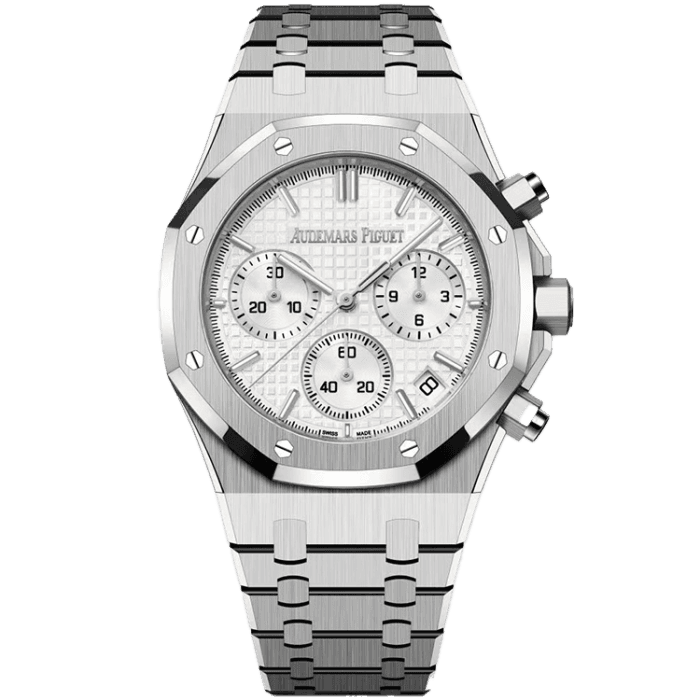 Audemars Piguet Royal Oak Chronograph White Steel 41mm