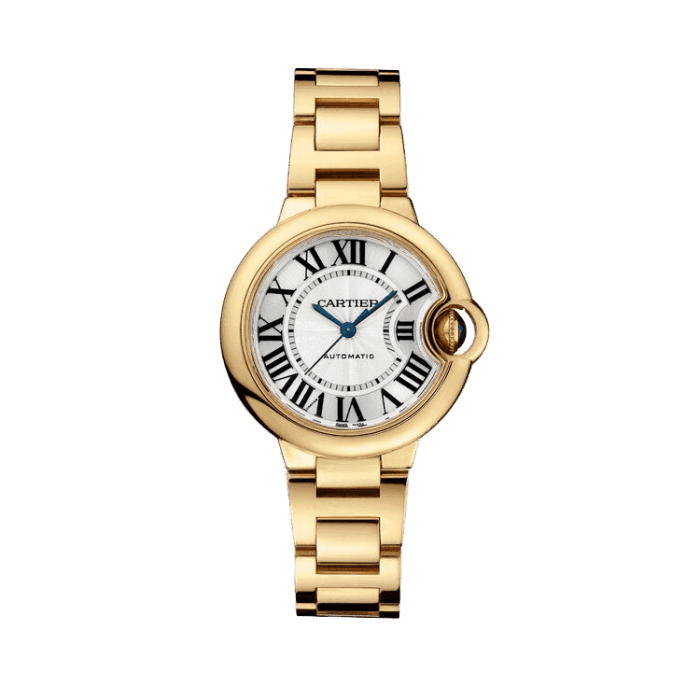 Cartier Ballon Bleu Small Silver Yellow Gold 33mm
