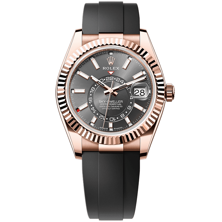 Rolex Sky-Dweller Grey Rubber 42mm