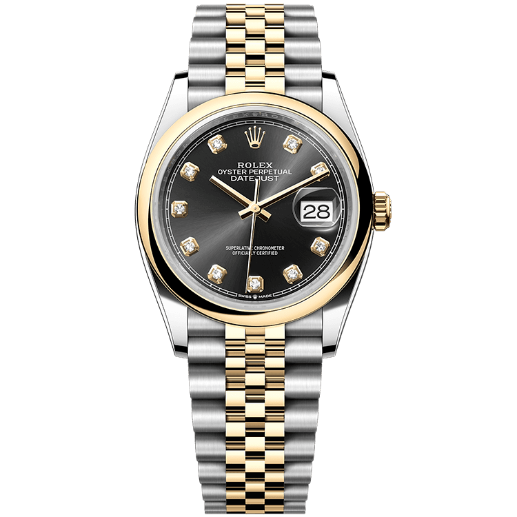 Rolex Datejust White Two-Tone 36mm