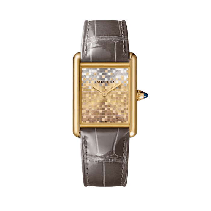 Cartier Tank Louis Mosaic Leather 25.5mm