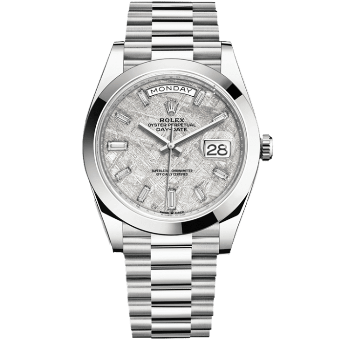 Rolex Day-Date Meteorite Platinum 40mm