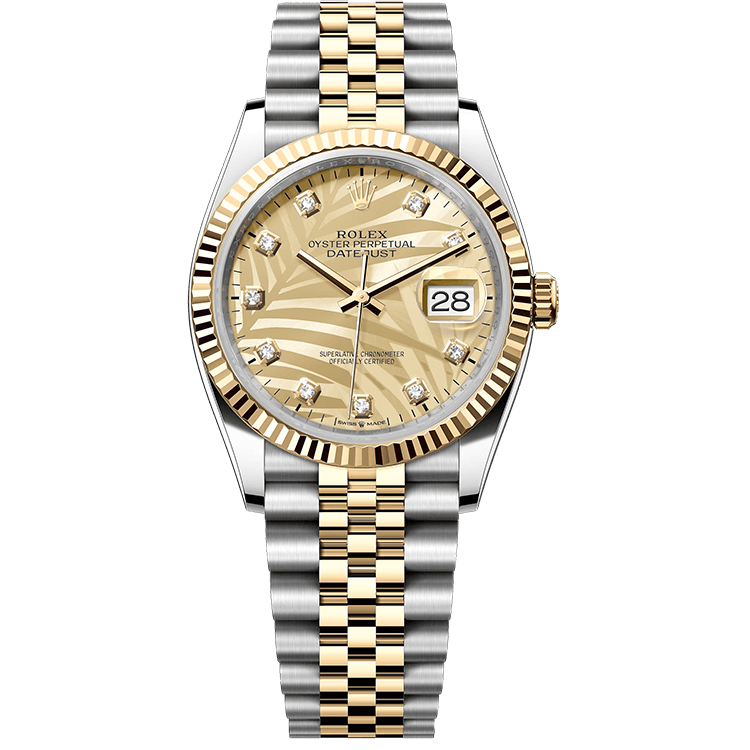 Rolex Datejust Champagne Two-Tone 36mm