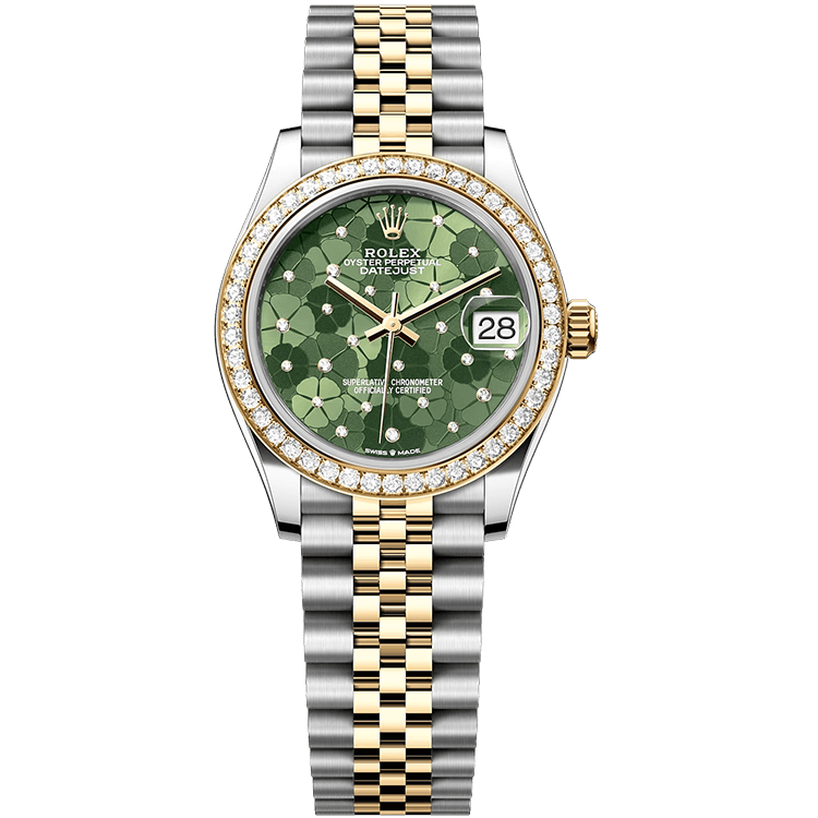 Rolex Datejust Green Two-Tone 31mm