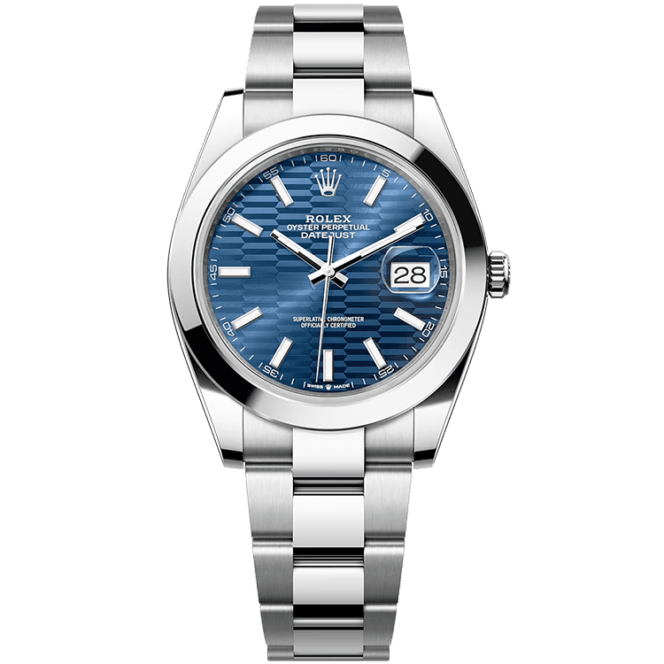 Rolex Datejust Blue Steel 41mm