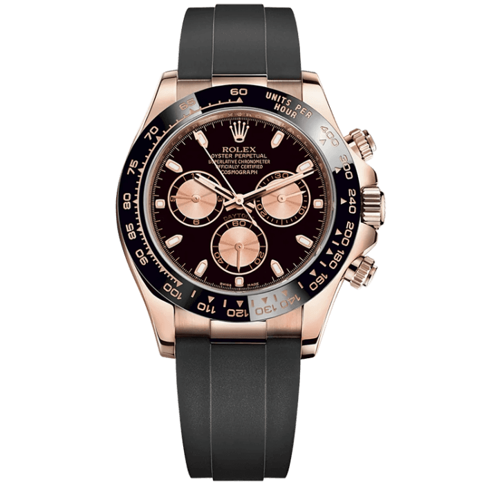 Rolex Daytona Rose Gold Rubber 40mm