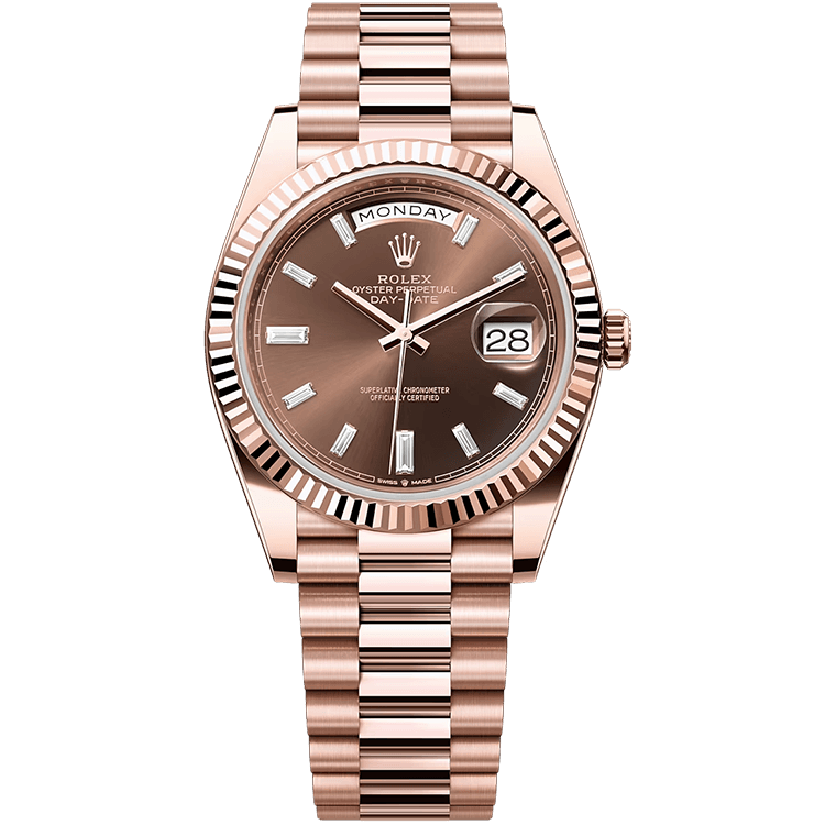 Rolex Day-Date Chocolate Rose Gold 40mm