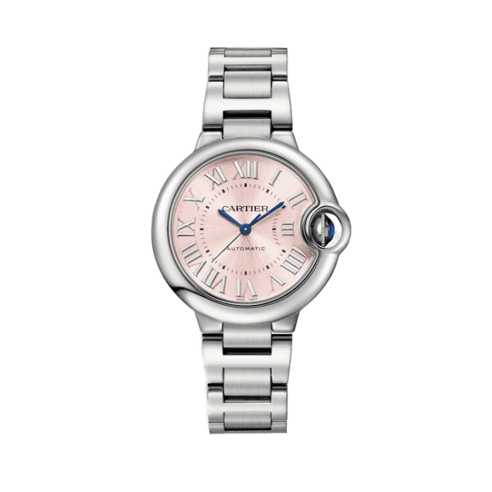 Cartier Ballon Bleu Small Pink Steel 33mm