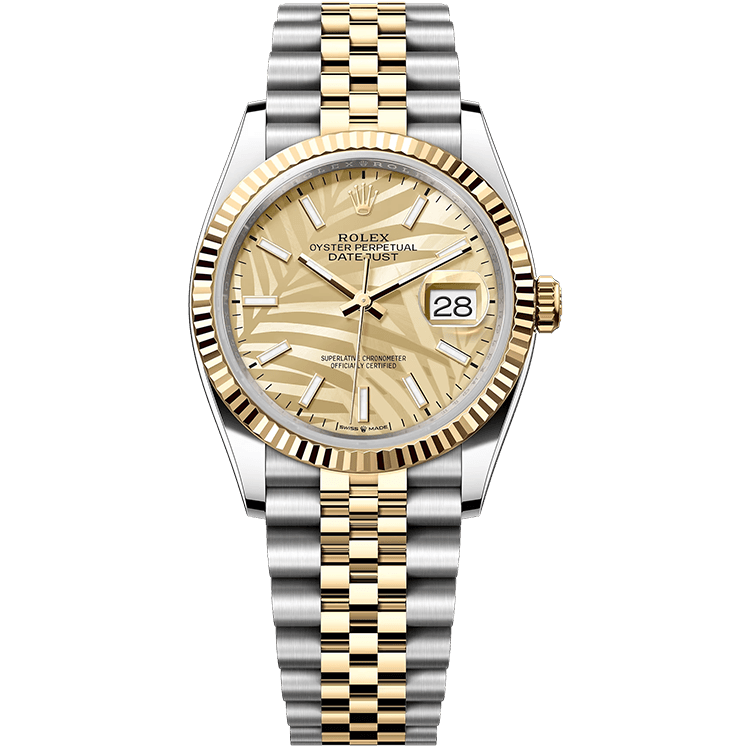 Rolex Datejust Champagne Two-Tone 36mm