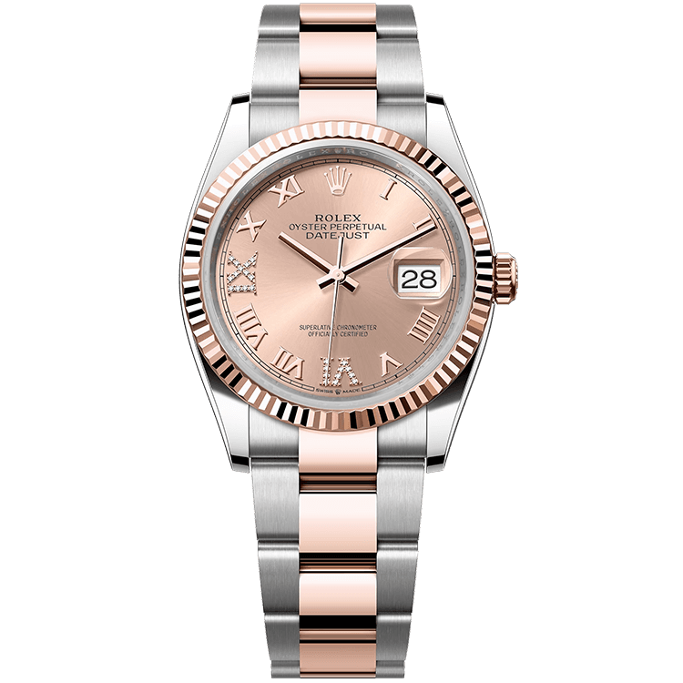 Rolex Datejust Rose Gold Two-Tone 36mm