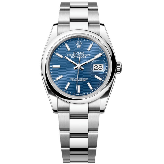 Rolex Datejust Blue Steel 36mm