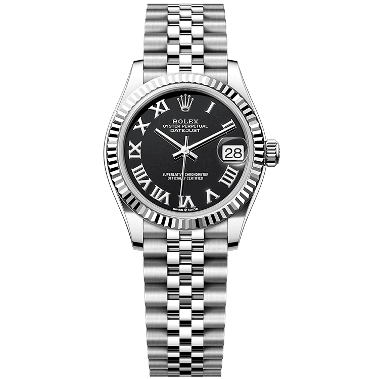 Rolex Datejust Black Steel 31mm