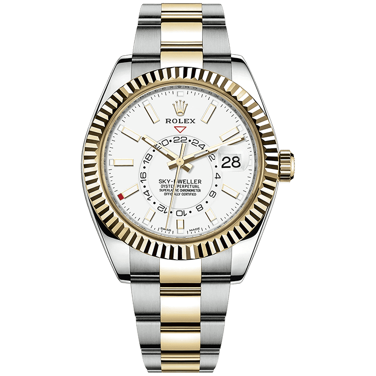 Rolex Sky-Dweller White Two-Tone 42mm