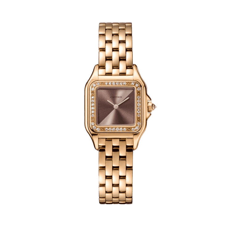 Cartier Panthère Small Chocolate Rose Gold 30mm