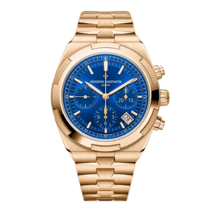 Vacheron Constantin Overseas Blue Rose Gold 42.5 mm