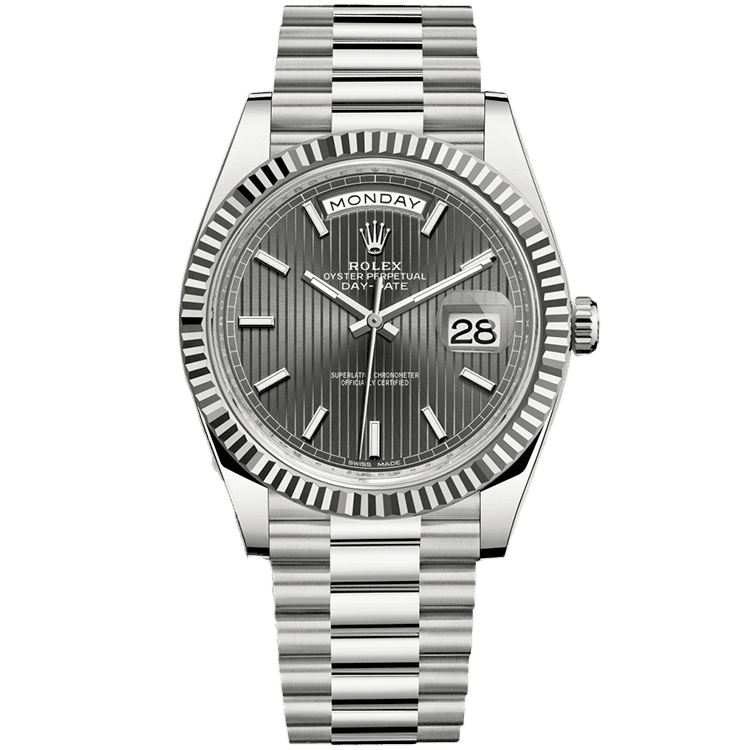 Rolex Day-Date Grey White Gold 40mm