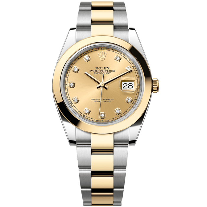 Rolex Datejust Champagne Two-Tone 41mm